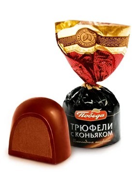Create meme: victory of taste chocolate truffles, the victory of the taste of truffles with amaretto, truffle victory