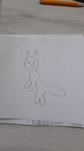 Создать мем: рисунок, кошка карандашом, рисовать кота