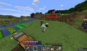 Create meme: minecraft, minecraft 1 7 10, fashion maynkraft