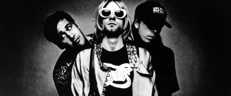 Создать мем: группа нирвана, nirvana постер, курт кобейн