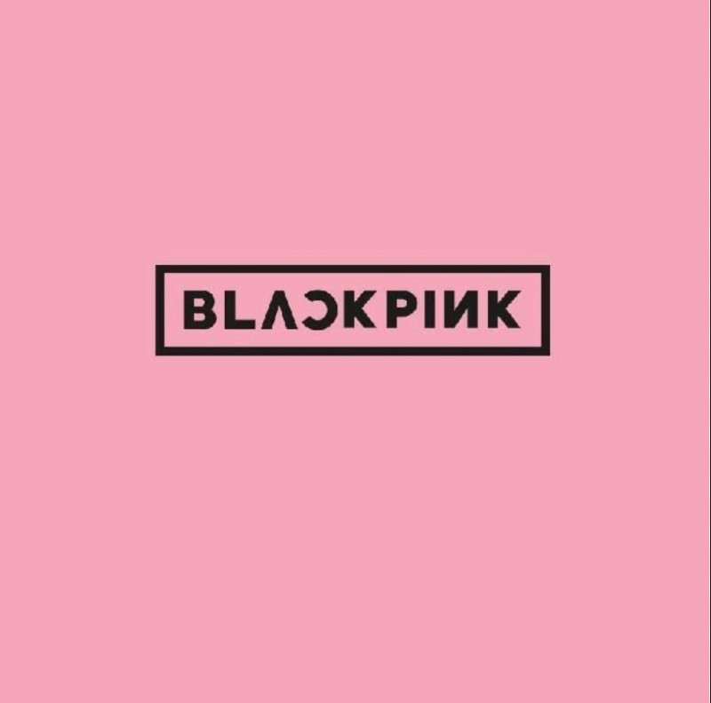 Create meme: black pink logo, black pink, background blackpink