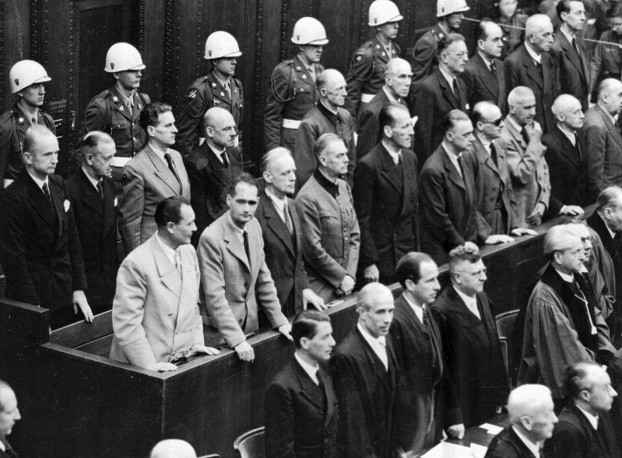 Create meme: the Nuremberg trials, the court of peoples 1946 nuremberg trial