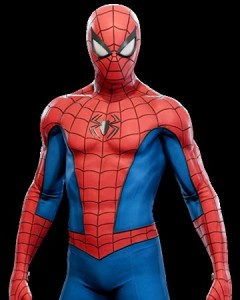 Создать мем: герой человек паук, spider man classic suit, настоящий спайдермен