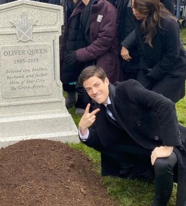 Create meme: life memes, the guy at the grave, grant gastin near the grave of Oliver