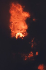 Create meme: clouds night, Dark image, fire