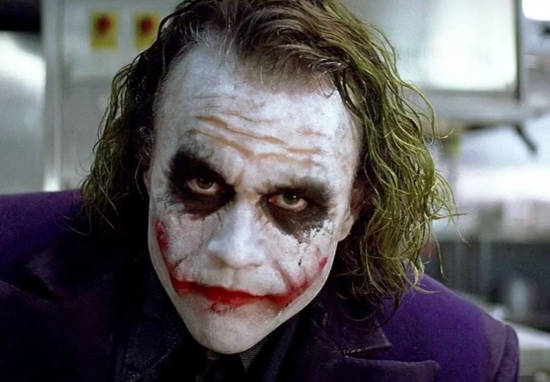 Create meme: the dark knight Joker , joker makeup, the Joker Heath Ledger