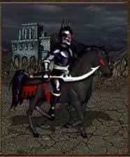 Create meme: death knight heroes 3, the black knight, knight heroes 3