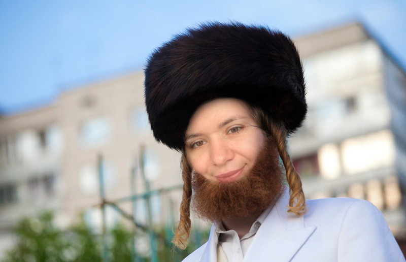 Создать мем: шапка ортодоксальных евреев, штраймл головной убор, еврейские шапки