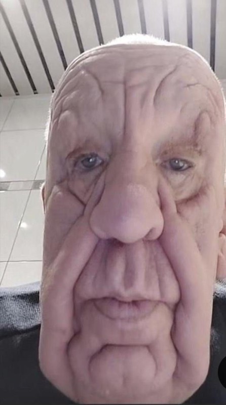 Create meme: grandfather's mask, face funny, mask face