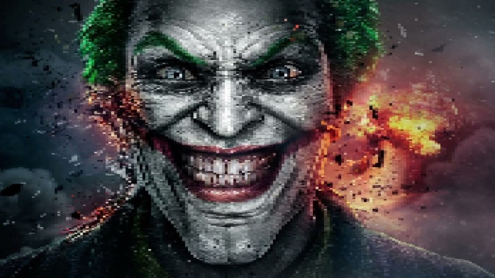 Create meme: Avatar of the joker, joker painting, the face of the Joker