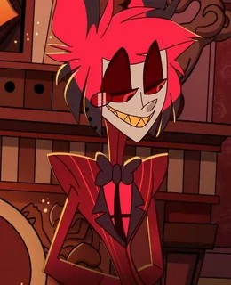 Create meme: the hotel hasbeen, hotel hazbin valentino, Alastor hotel hazbin