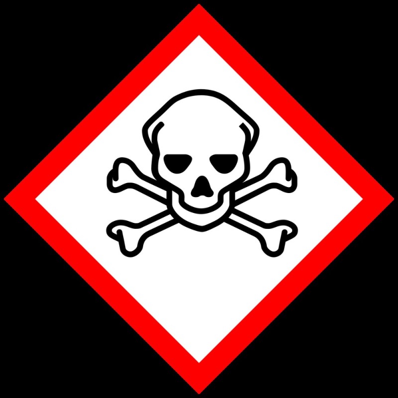 Create meme: symbols of danger, the skull sign, chemical hazard