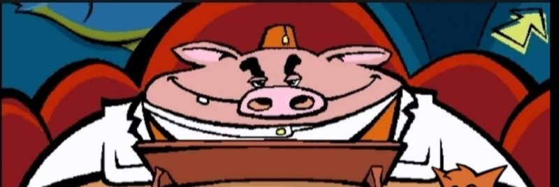 Create meme: Agent Fox and Mr. Pig, Mr. Pig game, Mr. Pig Spy Fox