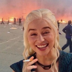 Create meme: Daenerys Targaryen, Girl, khaleesi teases