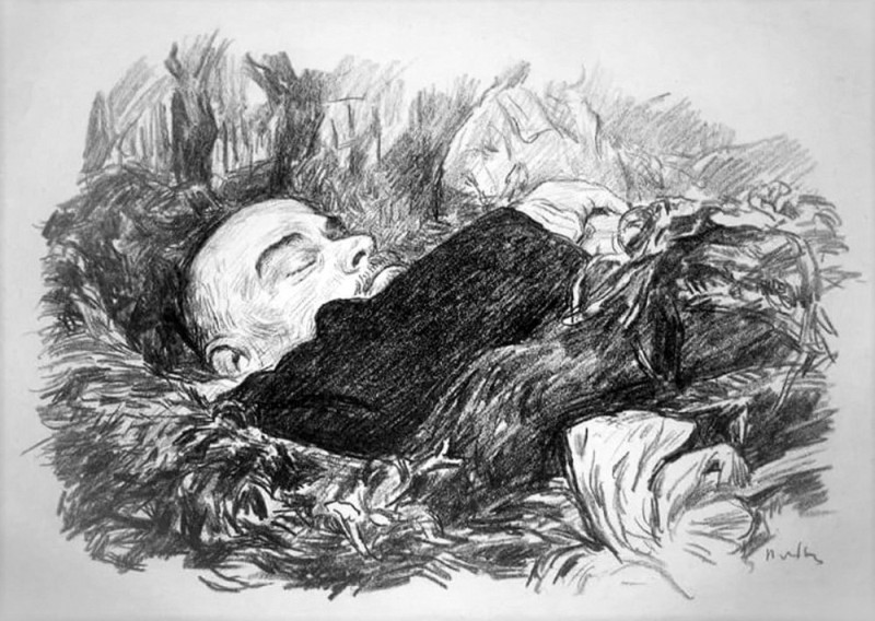 Create meme: Alexander Sergeevich Pushkin in a coffin, Gogol in the coffin, Vrubel portrait in a coffin