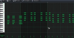 Создать мем: бит в garageband, fl studio 20, ebm тональность пиано ролл