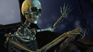 Создать мем: скелет зло, scary skeleton, фото скелета
