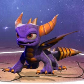 Создать мем: skylanders, cynder, spyro