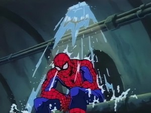 Создать мем: мультфильм человек паук 2002 года, невероятный человек паук, человек-паук мультсериал 2007