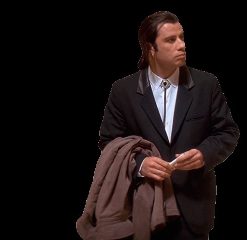 Create meme: John Travolta pulp fiction, john travolta, Travolta pulp fiction