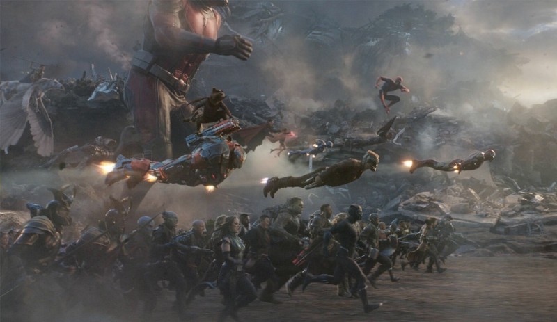 Create meme: the final battle , Avengers finale, epic battle