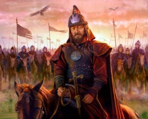 Create meme: Batu, Genghis Khan