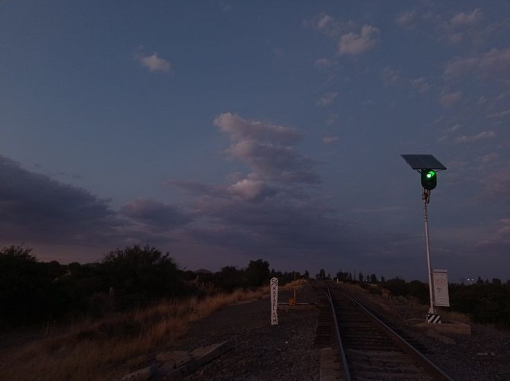 Create meme: passing traffic light, entrance traffic light, green semaphore on the railway