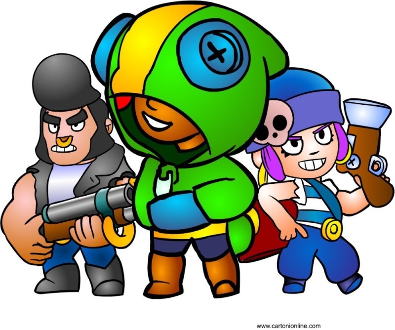 Create meme: brawl stars, heroes Bravo stars, bravl stars