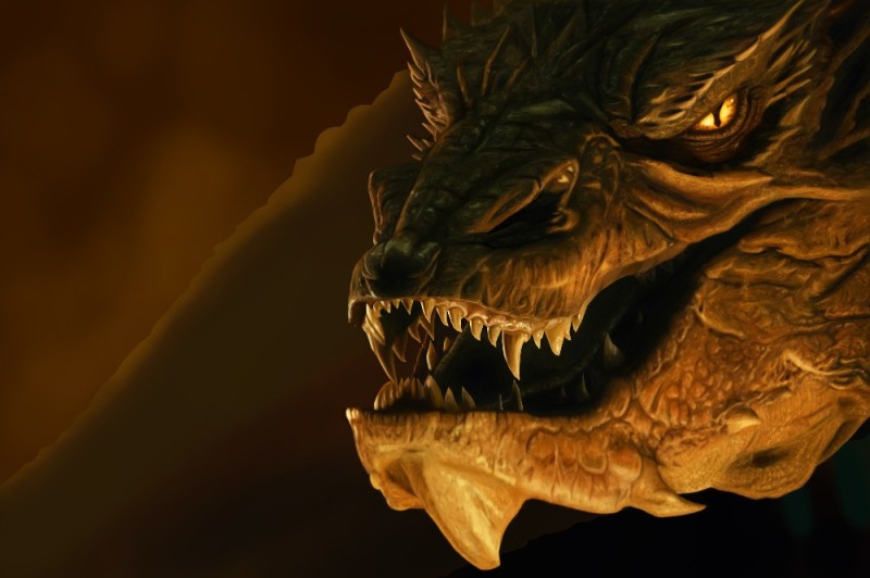 Create meme: Smaug , smaug the lord of the rings, dragon Smaug