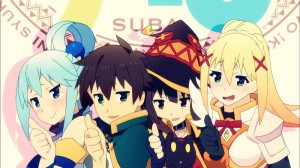 Создать мем: аниме konosuba, коносуба 3 сезон, konosuba