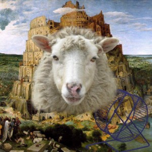 Create meme: dolly, sheep, cow