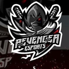 Создать мем: киберспортивные логотипы, mad gaming logo, black angel esport mascot logo