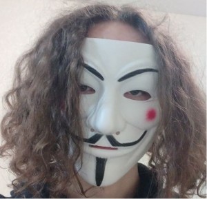 Create meme: mask hacker, guy Fawkes mask, anonymous mask
