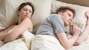 Create meme: man in bed, again women think about their meme, again he thinks about his women meme