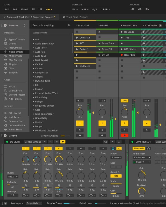 Создать мем: ableton live 11 интерфейс, аблетон фл студио, текст