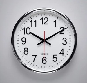 Create meme: wall clock