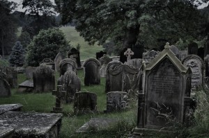 Create meme: the old cemetery, cemetery