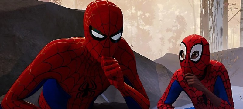 Create meme: spider-man , I'm spider man, Peter Parker spider-man through the universes