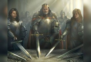Create meme: knight fantasy, king Arthur and the knights of the round table, knights of the round table meme