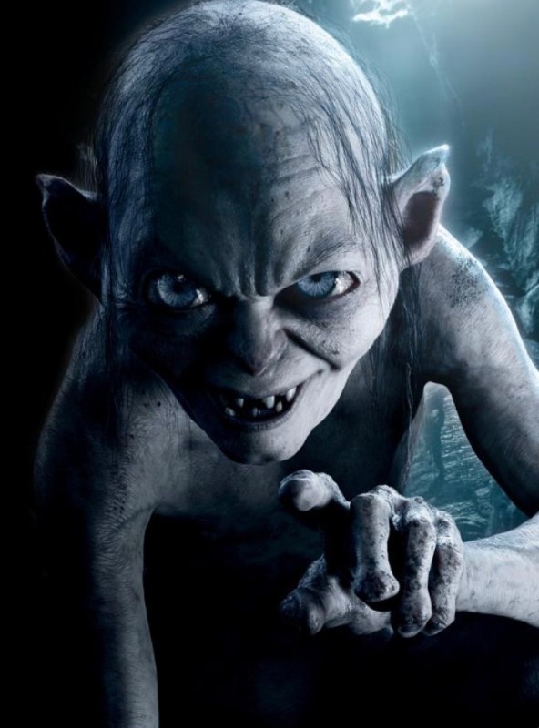 Create meme: Gollum from the Lord of the Rings, the hobbit an unexpected journey gollum, the hobbit Gollum
