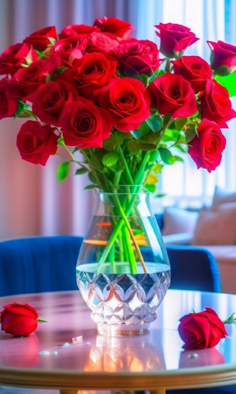 Create meme: beautiful roses , flowers beautiful roses, roses in a vase 