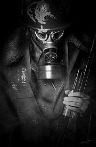 Создать мем: gas mask art, gas mask soldier арты, стимпанк противогаз