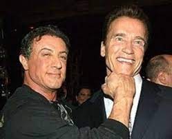 Create meme: Sylvester Stallone, Stallone Schwarzenegger, Arnold Schwarzenegger