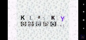 Создать мем: лого klasky csupo, klasky csupo, klasky csupo inc logo