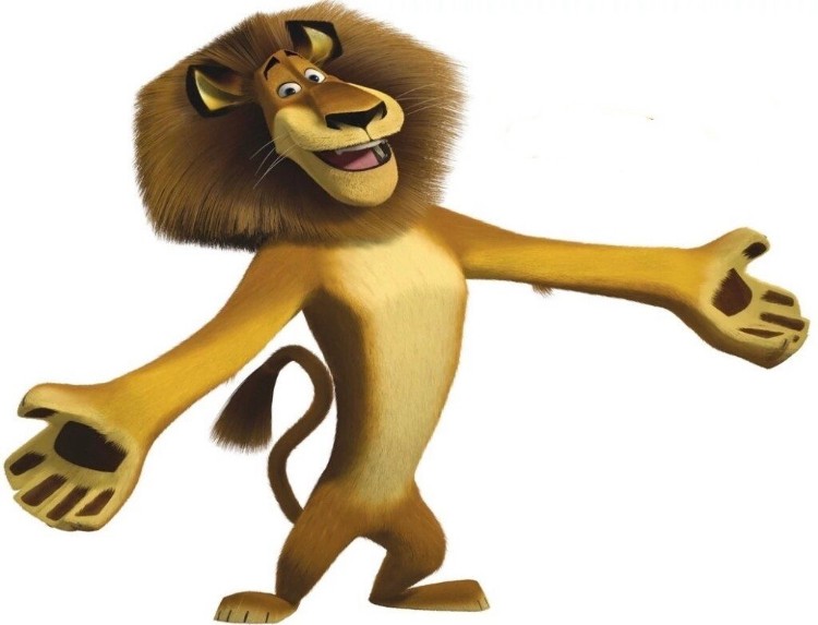 Create meme: Alex the lion from Madagascar, lion Madagascar, lion from Madagascar