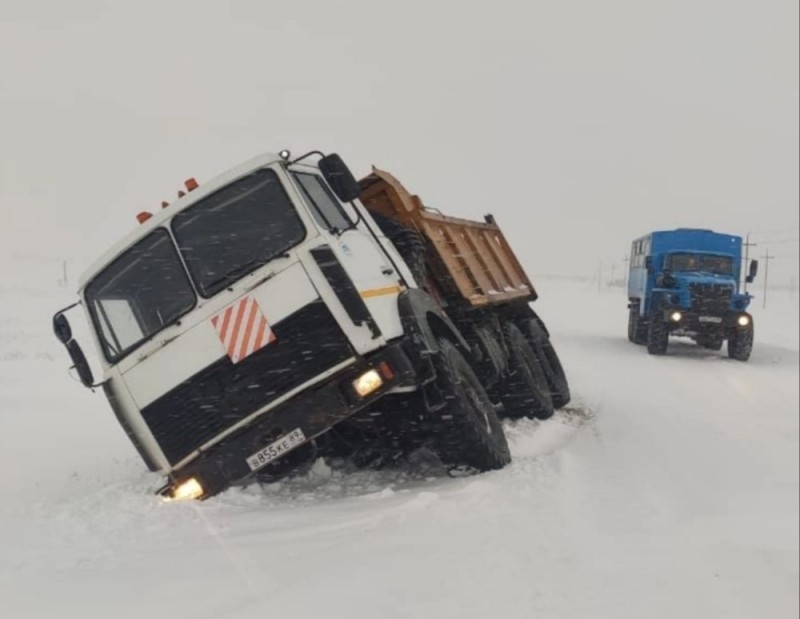 Создать мем: арктический вездеход бурлак, грузовики урал на севере, дороги севера