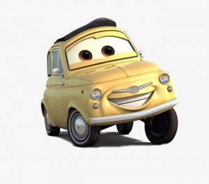 Create meme: cars pictures from the movie, mater cars, Luigi cars