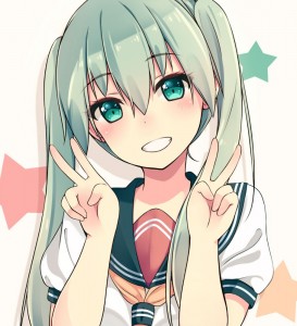 Create meme: Hatsune Miku, Miku Chan, Hatsune Miku