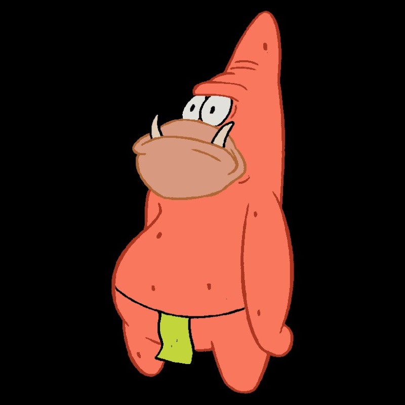 Create meme: Patrick sponge, Patrick deb, Patrick sponge Bob