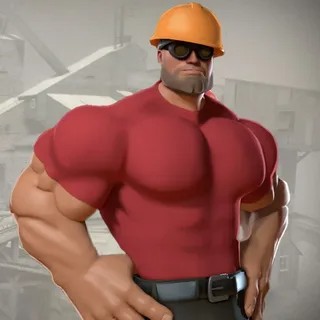 Create meme: giga chad, team fortress 2 engineer jock, Engineer Tim Fortress 2 jock